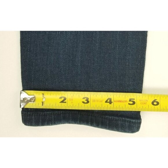 Pilcro And The Letter Press Size 28X28 Women's STET Blue Denim Jeans Back Logo - Picture 11 of 12